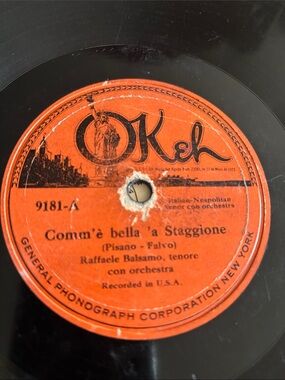 Comm’è bella ’a Staggione" performed by Raffaele Balsamo. Italian-Neapolitan